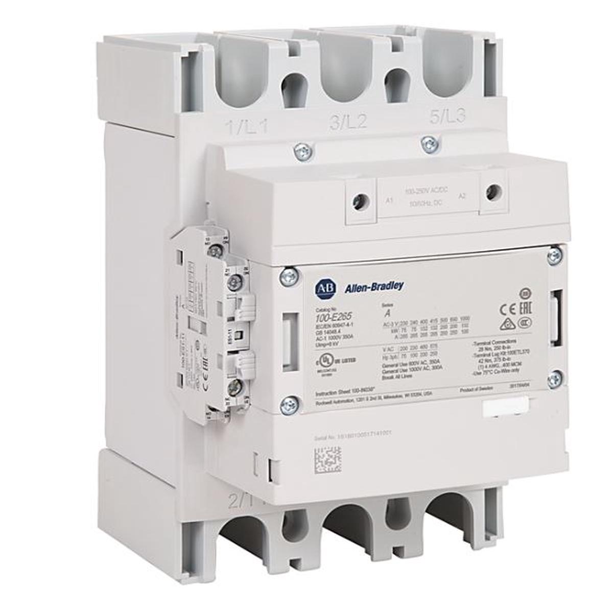 100-E305KD11 – Allen-Bradley Motor Control Contactor 305A