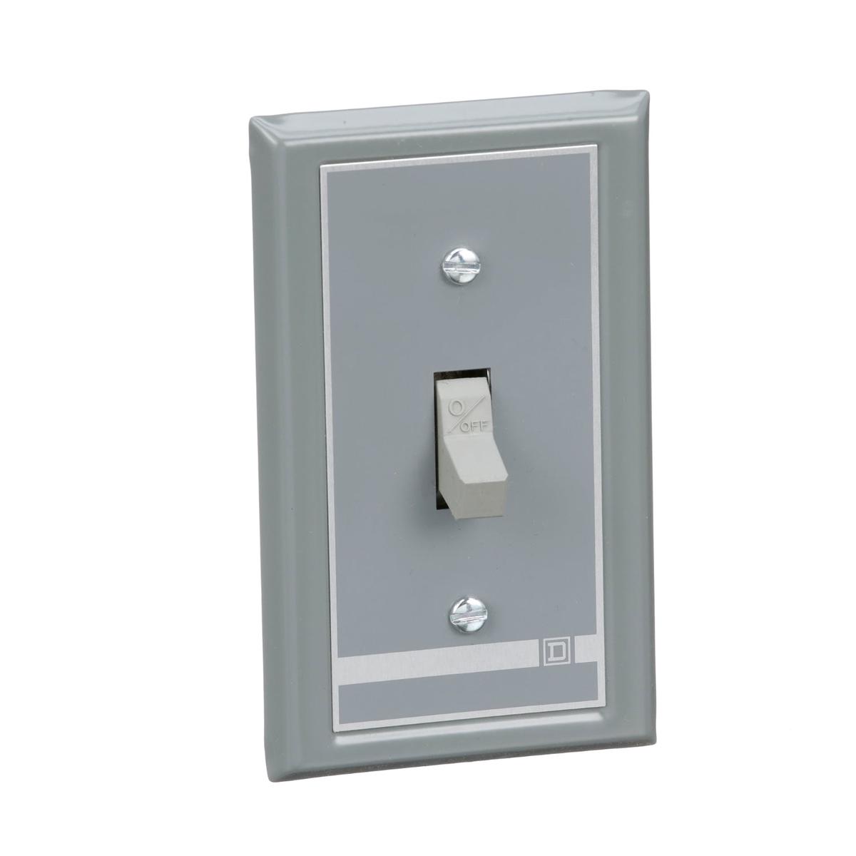 2510KF1 – Square D 30A 600V 2-Pole Manual Motor Starter Flush Mount Toggle Type K