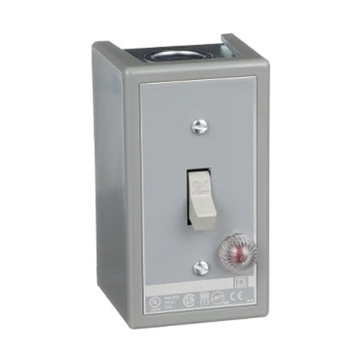 2510KG6C – Square D 3 Pole Manual Motor Starter 600V 30A NEMA 1