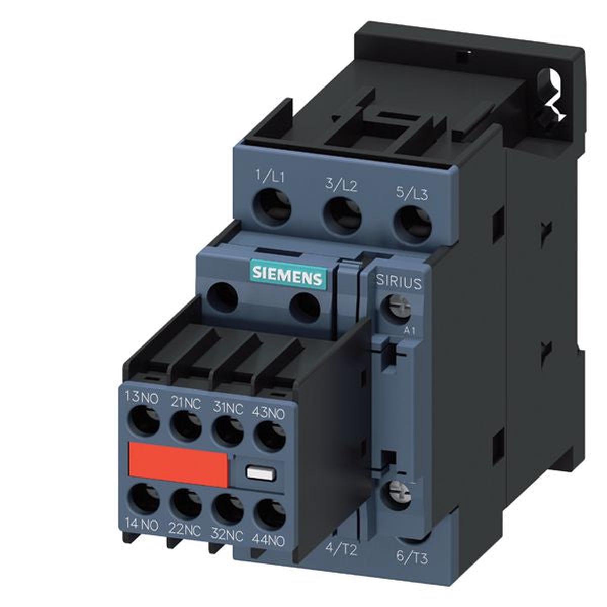 3RT2027-1CL24-3MA0 – Siemens 32A 3-Pole Motor Control Contactor 230VAC 15kW 400V Size S0 Screw Terminal
