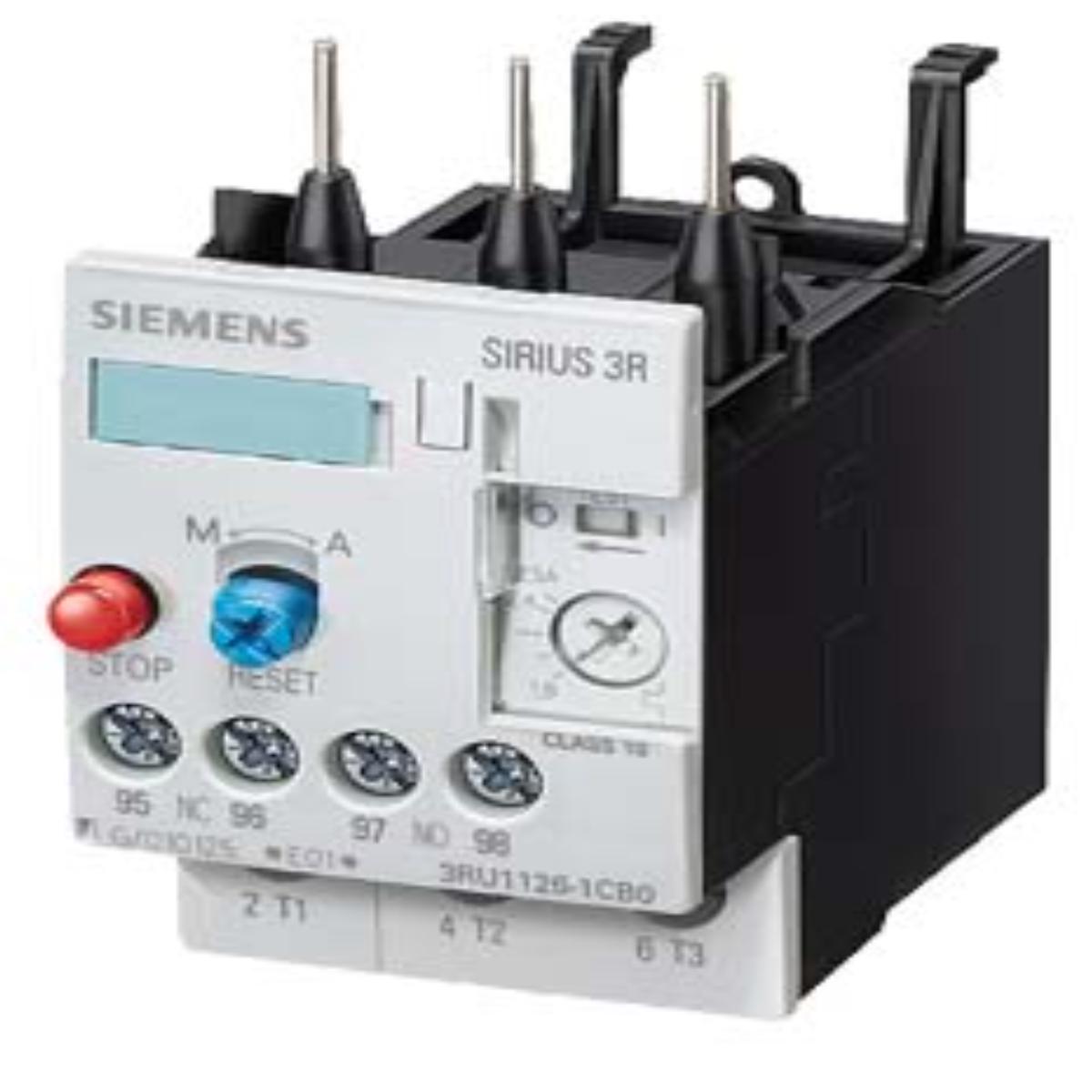 3RU1126-1KB0 – Siemens SIRIUS 9-12.5A 3-Pole Thermal Overload Relay for Size S0 Contactors