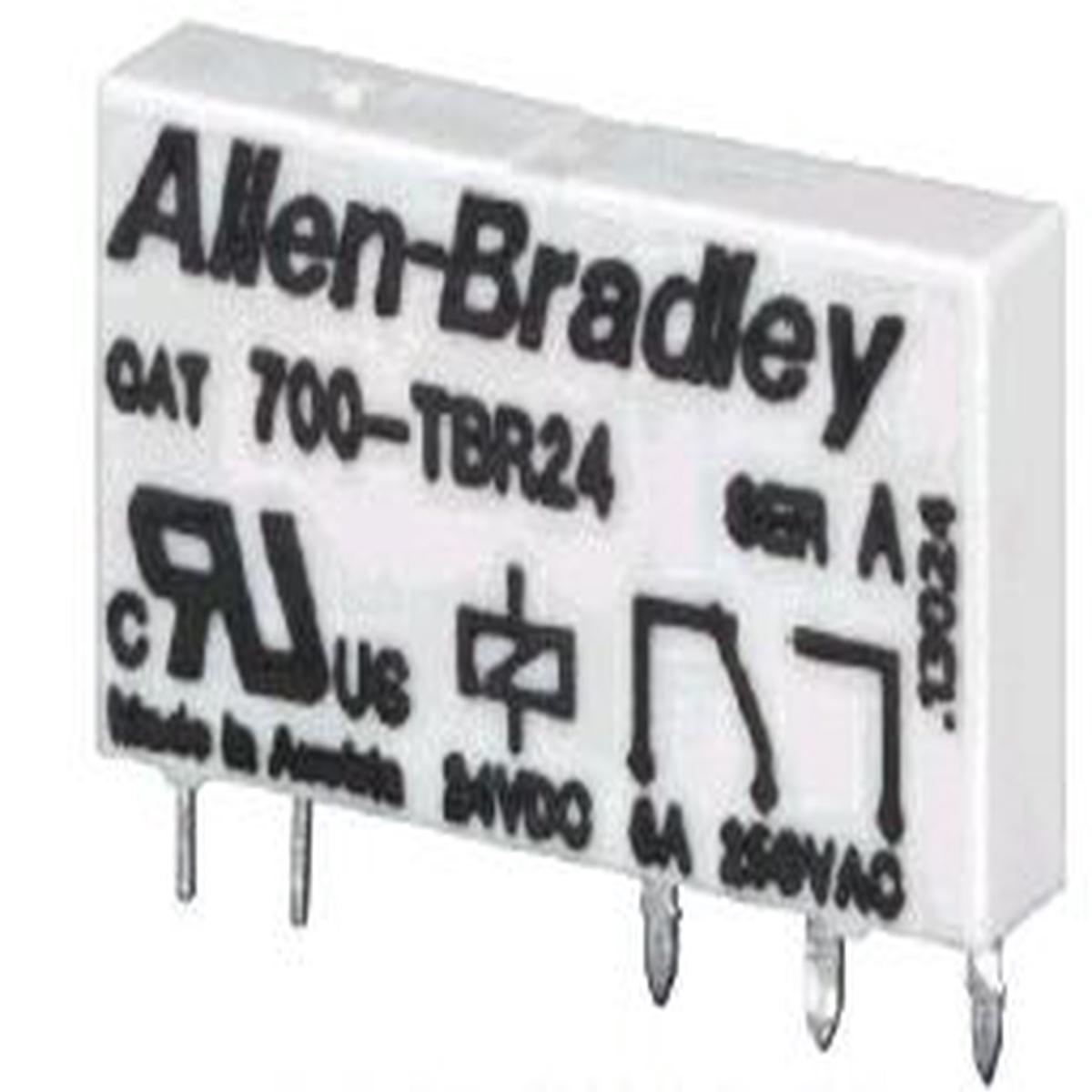 700-TBR224 – Allen-Bradley 24V DC 2-Pole Terminal Block Style Relay