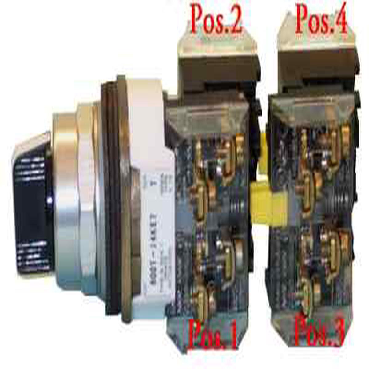 800THG11B – Allen-Bradley 600V 10A 2-Position Selector Switch, 2NO/2NC, 30.5mm, Gray, Screw Terminal, ABS/CCC/CE/CSA/EAC/GOST/UL Certified