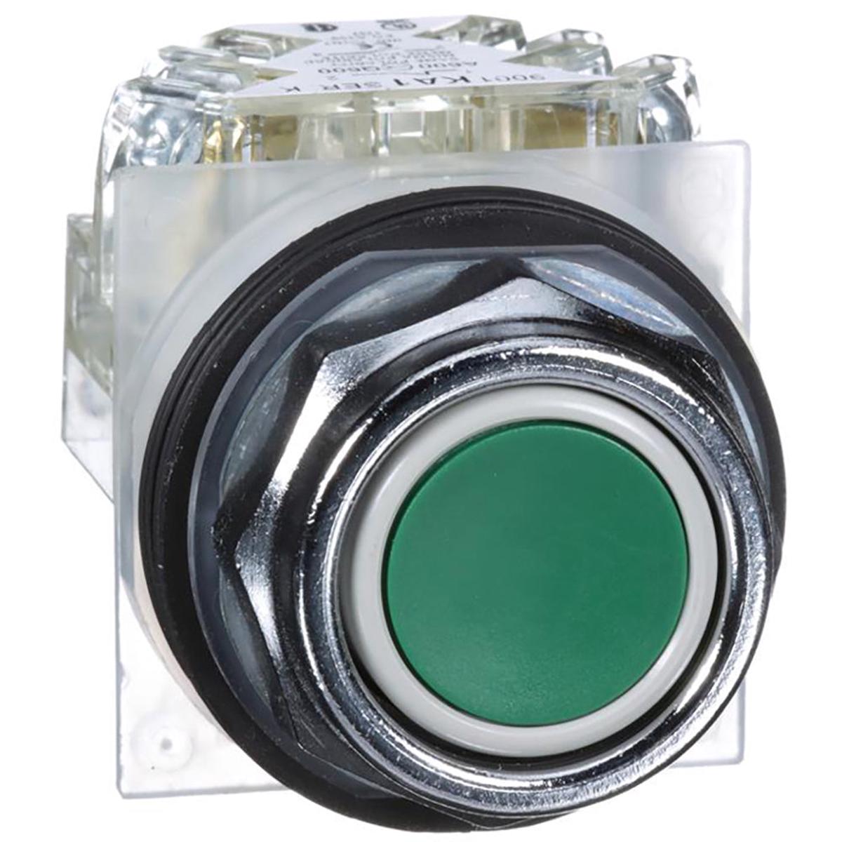 9001KR1GH13 – Square D 30 mm 10 Amp 600 Volt Push Button Metal Base Full Guard