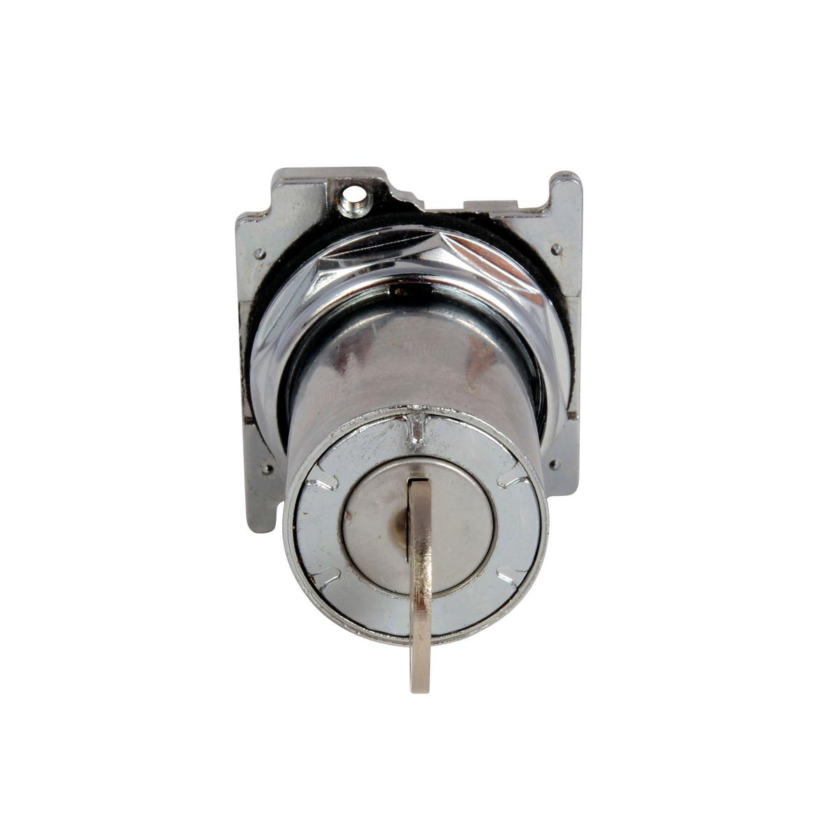 10250T430 – Cutler Hammer 30.5 mm Heavy-Duty Key Operated Pushbutton, 3 Poles, NEMA 3/3R/4/12/13 Rated