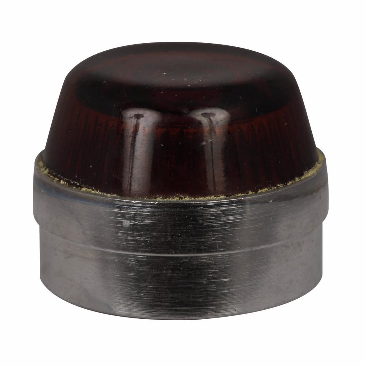 10250TC9N – Cutler Hammer 10250T Series 30.5mm Amber Glass Pushbutton Lens for Motor Control, Heavy-Duty Oiltight, Zinc Die Cast, Chrome-Plated Housing