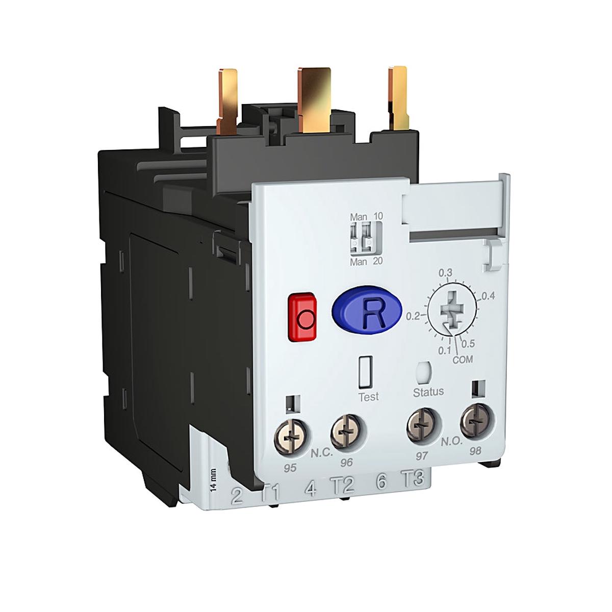193-1EEFD – Allen-Bradley E100 11-55A 3 Pole Electronic Overload Relay for 100-C30 to C55 IEC Contactors