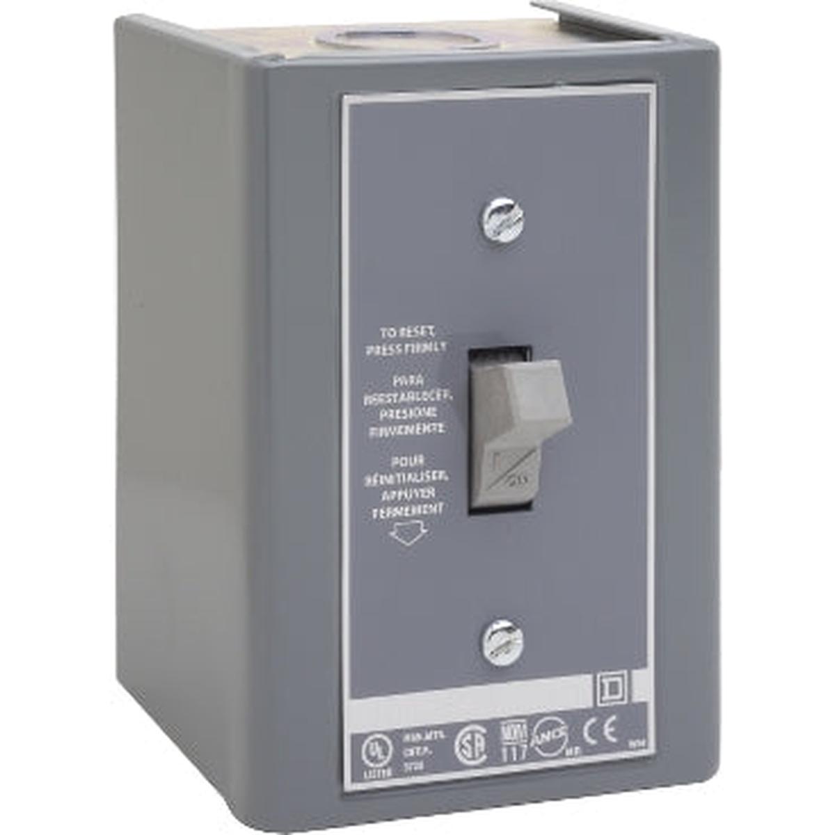 2510FGJ1 – Square D 16A 277V 1 Pole Motor Starter Class 2510 NEMA 1
