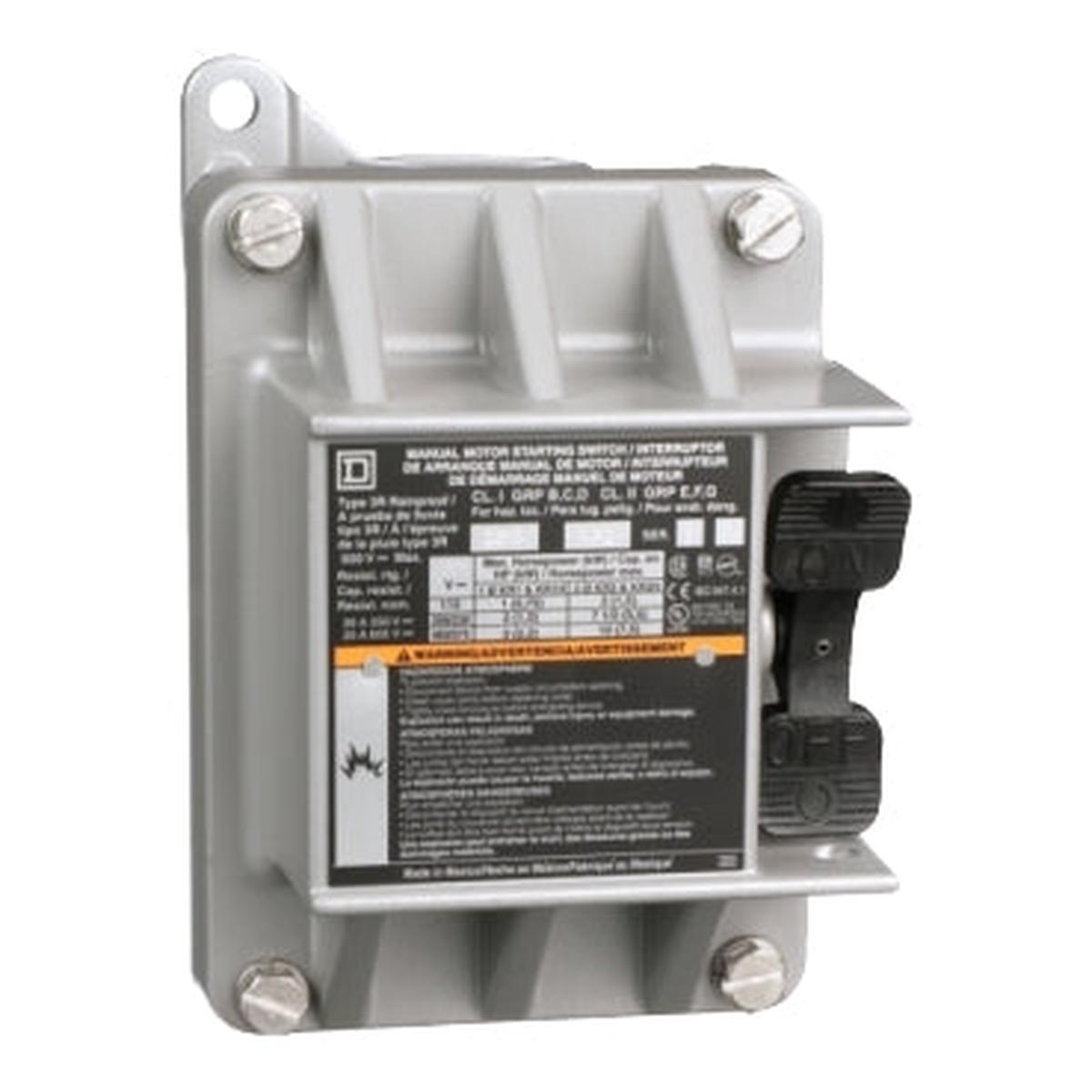 2510KR2 Square D Class 2510 Motor Starter 3 pole 600V 30A