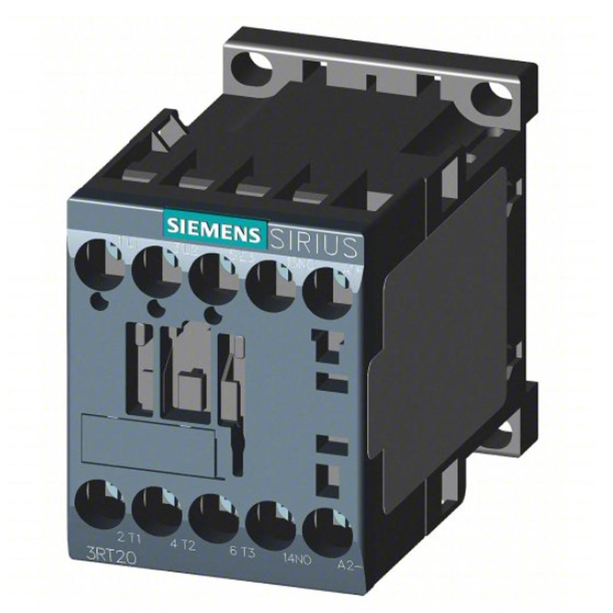 3RT1025-1XB40-0LA2 – Siemens 3 Pole 16A 600V AC-3 Contactor 24V DC Coil Size S0
