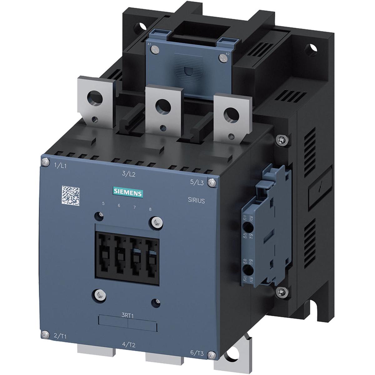 3RT10666AF360UA0 – Siemens 300A 110-127V AC/DC 3-Pole SIRIUS Standard Contactor, Size S10, NEMA 5