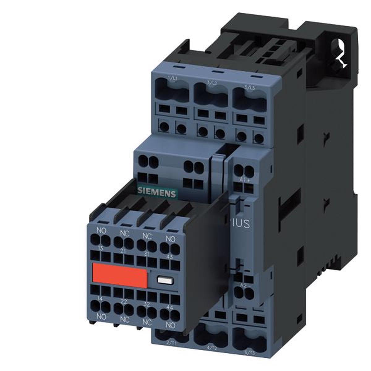 3RT2025-2FB44-3MA0 – Siemens Power Contactor AC-3 17A 7.5kW 400V 3-Pole
