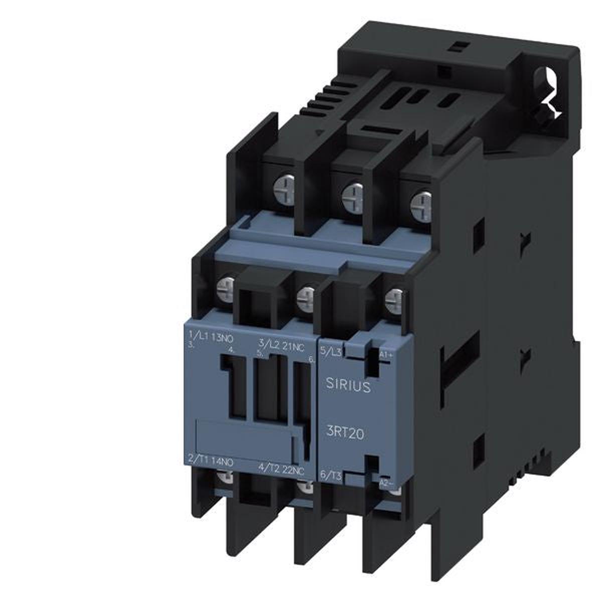3RT2025-4KJ40 – Siemens 17A 3-Pole 72V DC Contactor Size S0