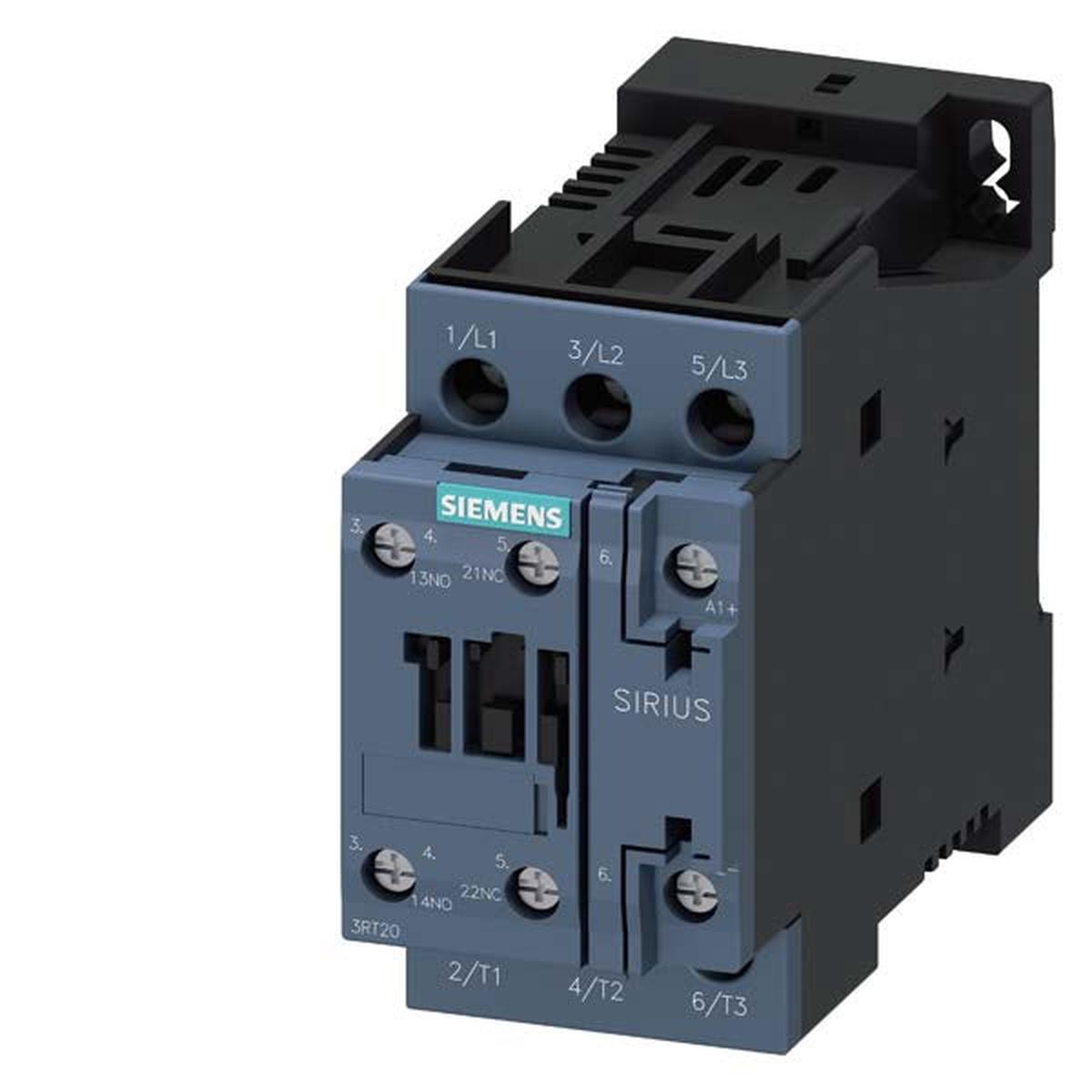 3RT2026-1FB40 – Siemens 3-Pole 25A 24VDC Motor Contactor with 1NO/1NC Auxiliary Contacts