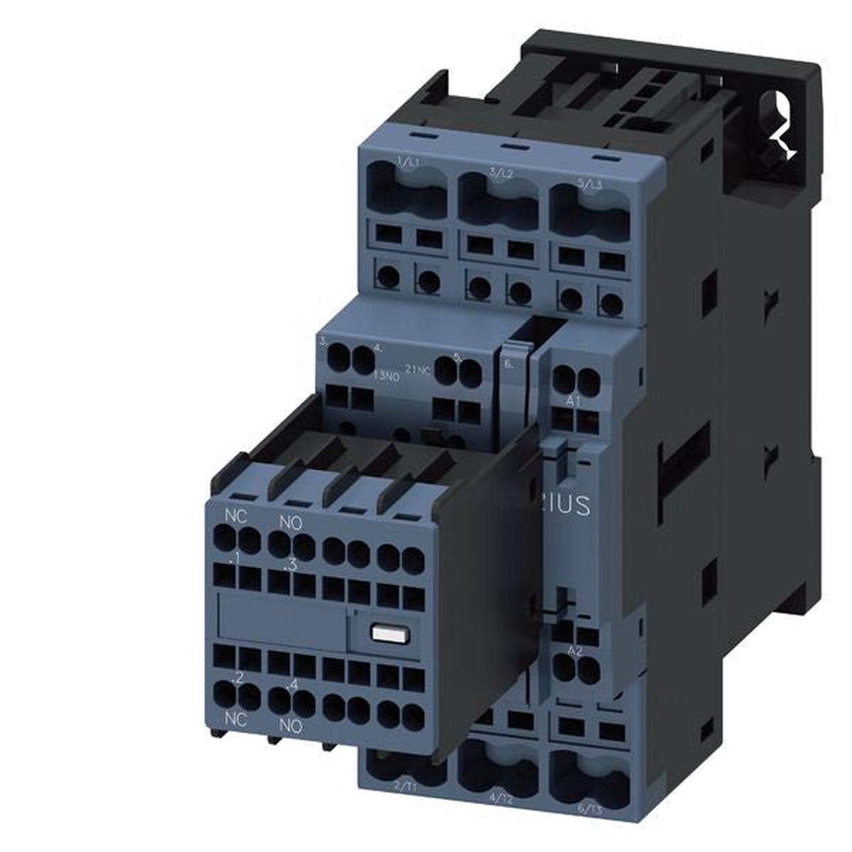 3RT2028-2AF04 – Siemens 38A 3-Pole AC-3 Power Contactor 110V AC Coil 50Hz Size S0