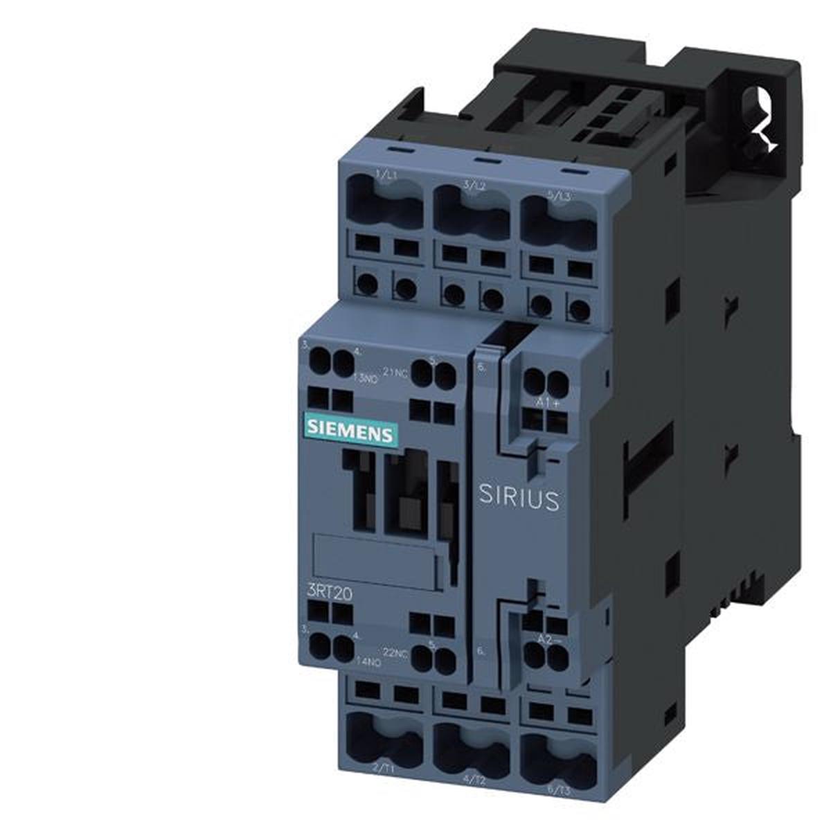 3RT2028-2XB40-0LA2 – Siemens SIRIUS Traction Contactor 38A 18.5kW 3-Pole 24VDC