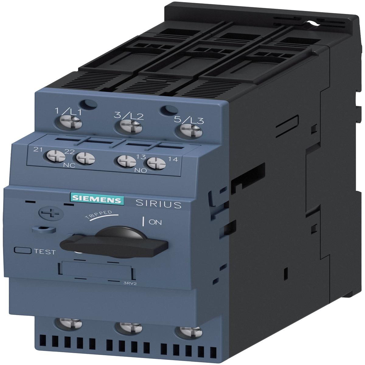3RV20314WA15 – Siemens 3RV2 motor starter protector 1.6-2.5A 3-pole 45mm