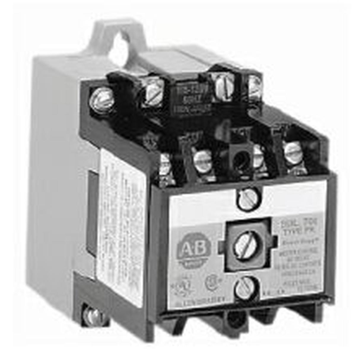 700-P400A1 – Allen-Bradley 10 Amp 110V AC Motor Control Relay 4 NO Contacts DIN Rail Mount