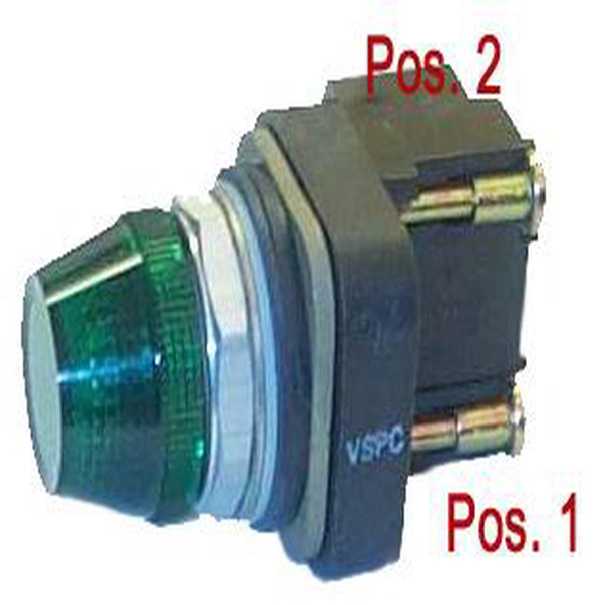800T-PH16A – Allen-Bradley 30mm Amber LED Pilot Light 120V AC Transformer Type Industrial Control