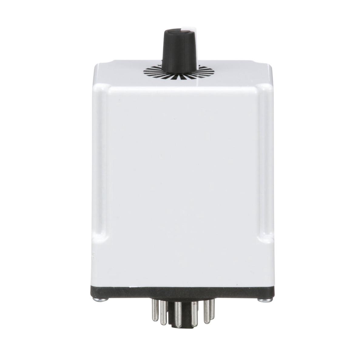 9050JCK26V20 – Schneider Electric 10A 240VAC Plug-In Off Delay Timer Relay, Adjustable 0.1-10 Min