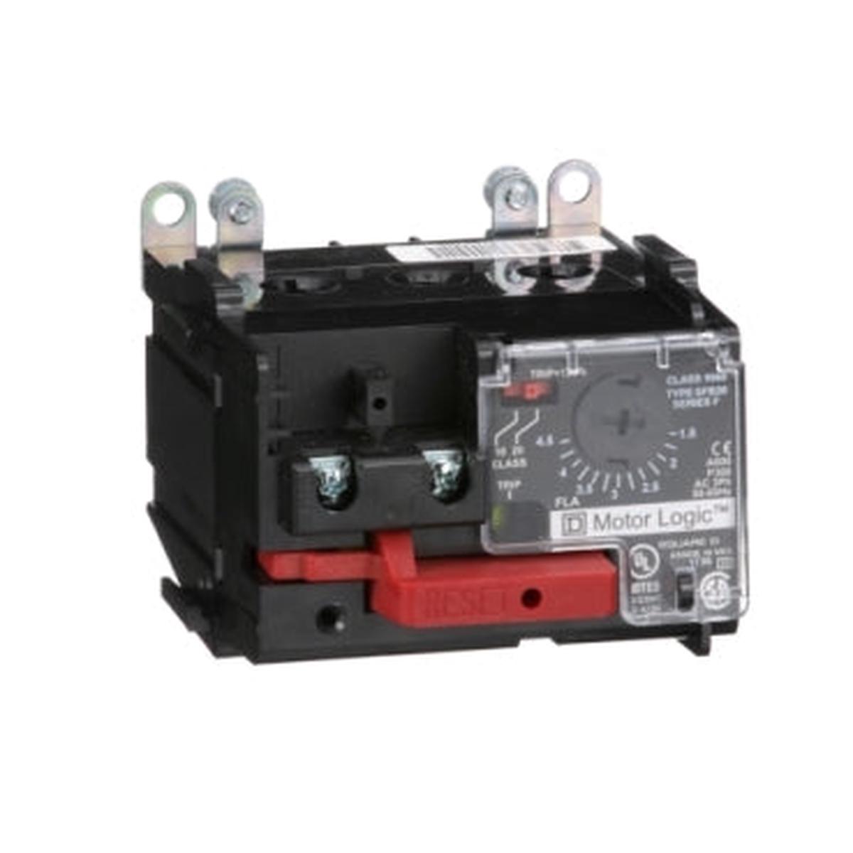 9065SFB20 – Square D 4.5A 600VAC 3 Pole Solid State Overload Relay NEMA Size 00 Motor Control
