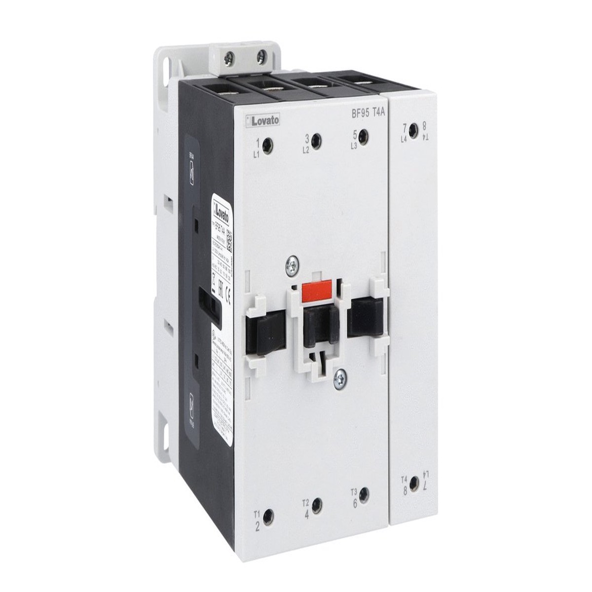 Lovato BF Series: 4 Pole Contactor, IEC – BF95T4A02460