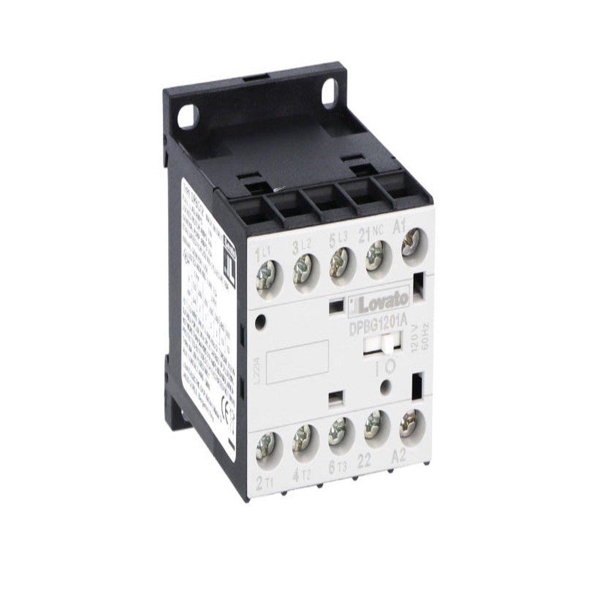 Lovato DP Series: 3 Pole Contactor – DPBG1201A02460