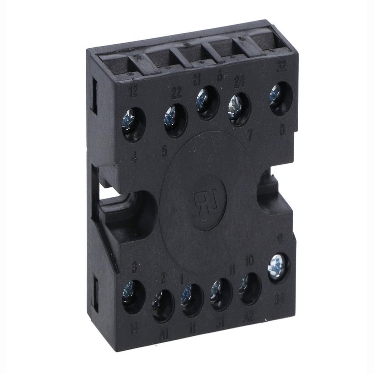 Lovato Electric: 8-pin loose socket with screw terminals – 31L48P8