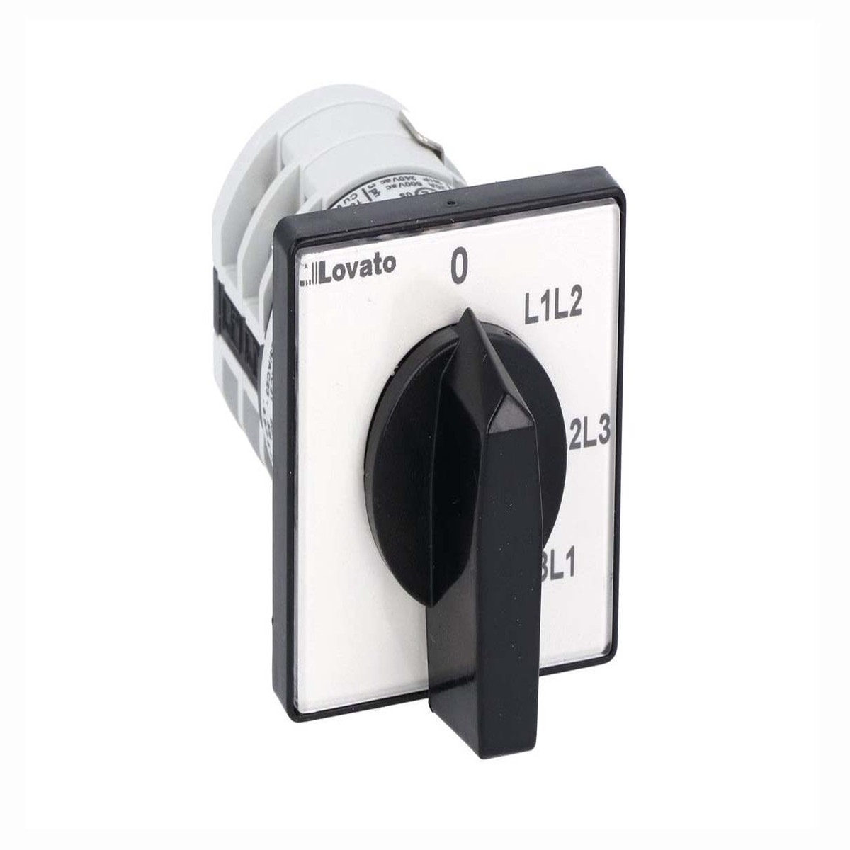 Lovato Electric: Rotary cam switch 7GN series, voltmeter switch for phase-neutral voltages 16A – 7GN1268U
