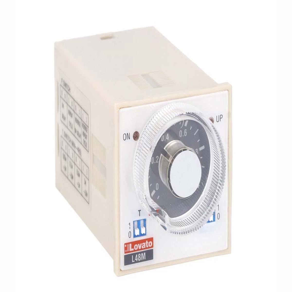 Lovato Time Relay multifunction multivoltage and multiscale 48x48mm – 31L48MH240