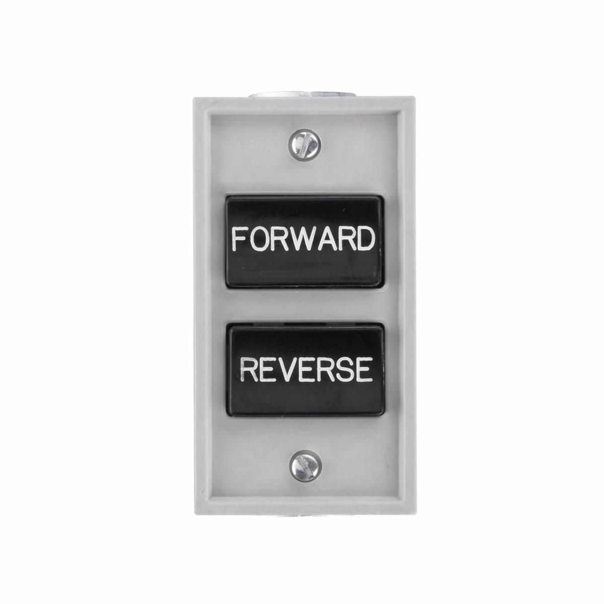 10250H5202 – Cutler Hammer 30.5mm Heavy-Duty FOR/REV Pushbutton, NEMA 1, Surface Mount