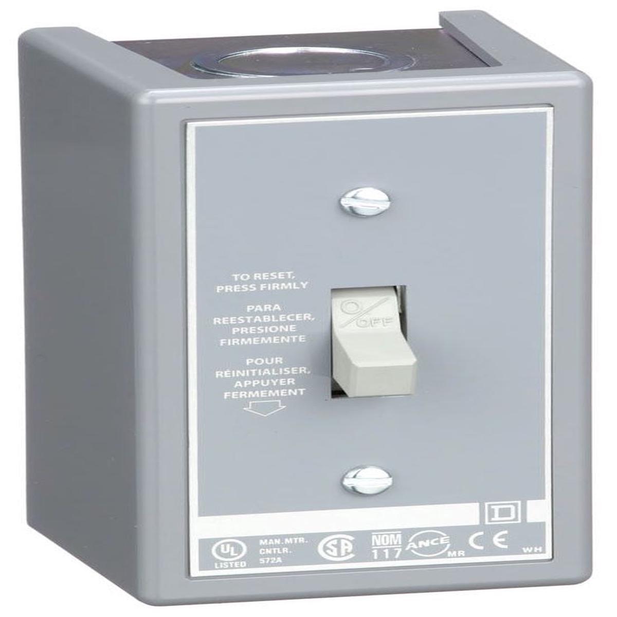 2510FG1 – Square D 16 Amp 1 Pole 277 VAC Motor Starter Class 2510 Type F