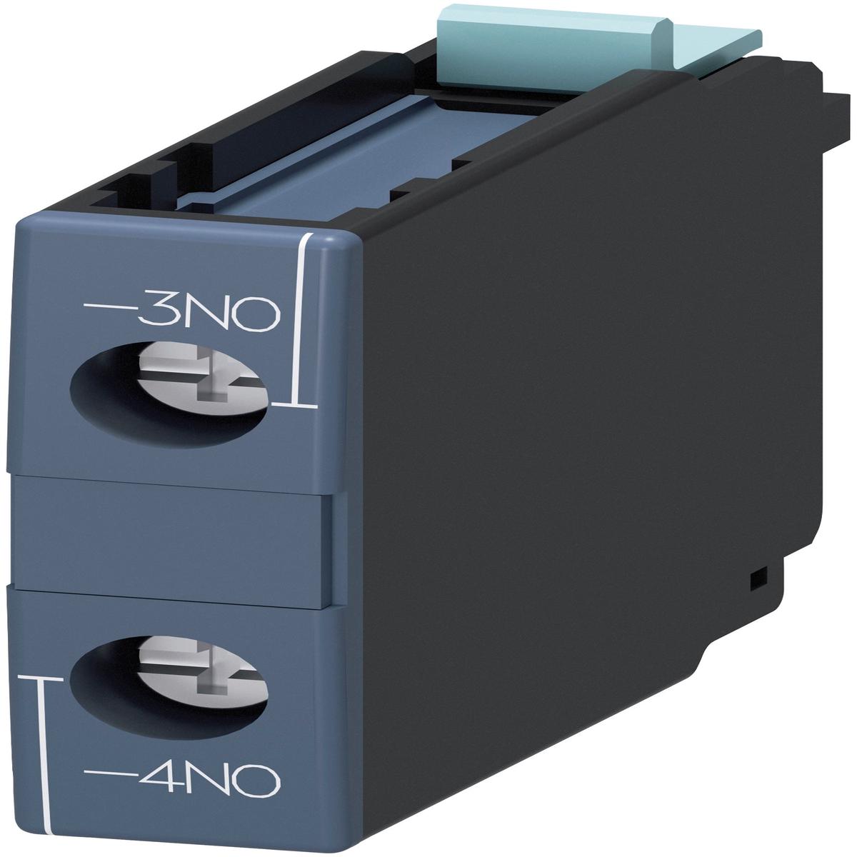 3RH1921-1CA10 – Siemens 1-Pole 1NO Screw Terminal Auxiliary Contact Block for SIRIUS Contactors