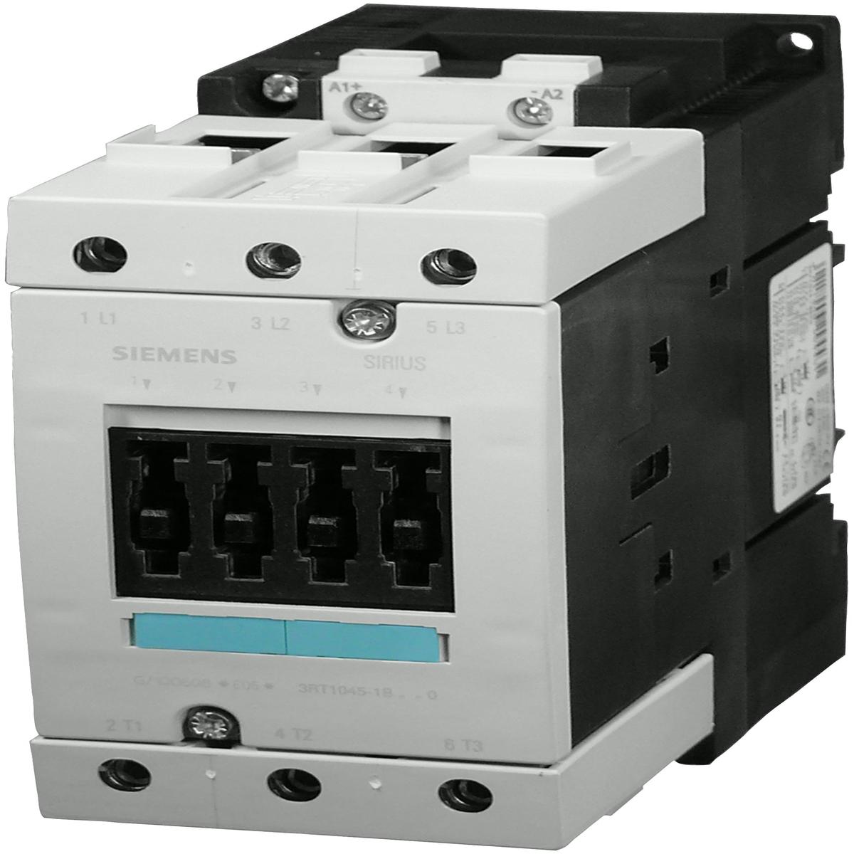 3RT1044-1BB40 – Siemens 65A 3-Pole 3-Phase Motor Contactor 24VDC Coil DIN Rail Mount