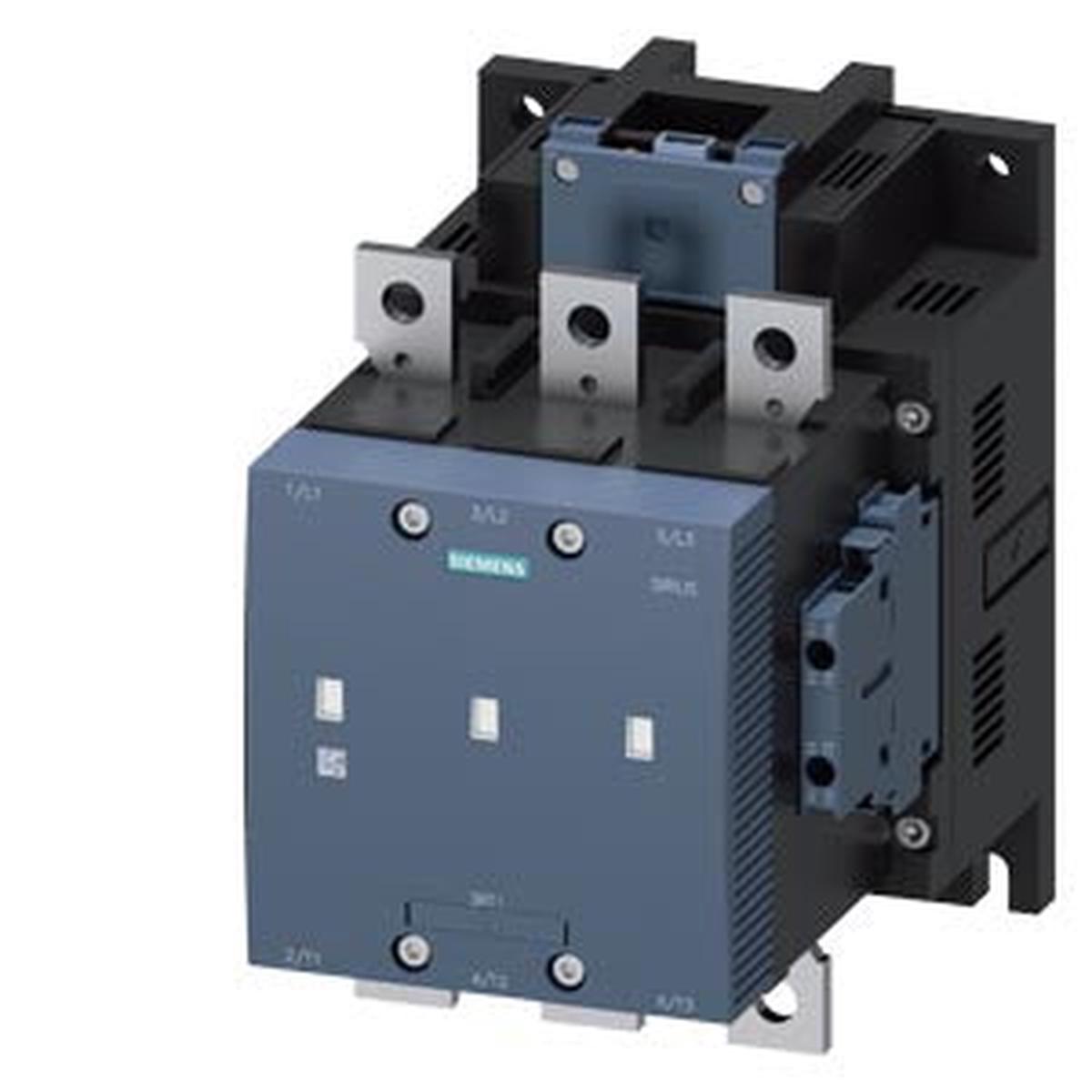 3RT1264-6NP36 – Siemens 3RT12 Series 3-Pole Vacuum Contactor 225 A 200-277 V AC/DC 110 kW 400 V PLC Input 24 V DC