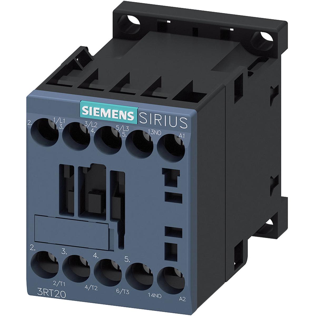 3RT20161AG61 – Siemens 9A 3-Pole Power Contactor AC-3 4kW 400V 110V Coil Screw Terminal S00 Frame