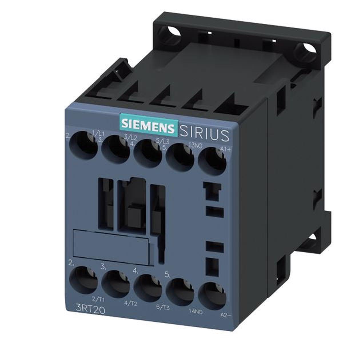 3RT2017-1BW41 – Siemens 3-Pole 12A 48V DC Power Contactor S00 Frame