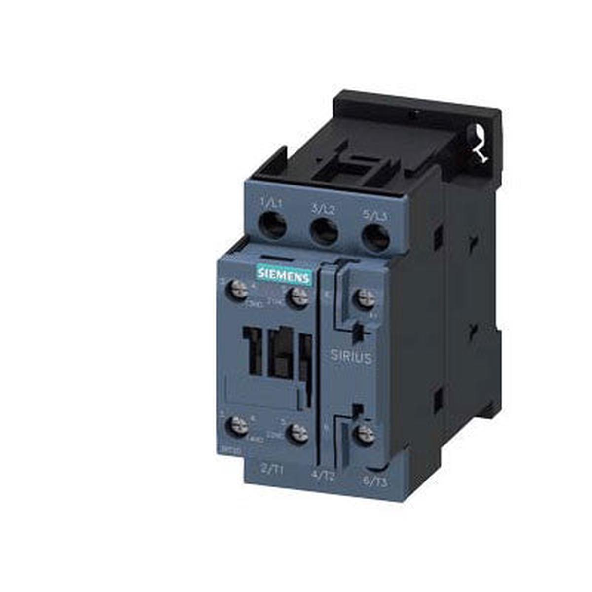 3RT20231AK60 – Siemens 9A 3-Pole 110/120V AC SIRIUS Power Contactor