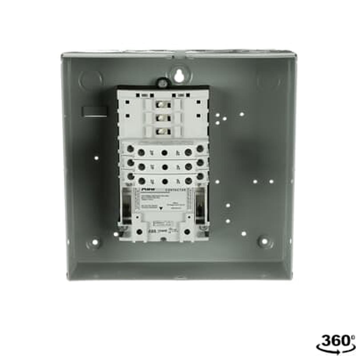 463L60AJA10A0 – General Electric 30A 115-120V Electrically Held Lighting Contactor 2-12 Poles
