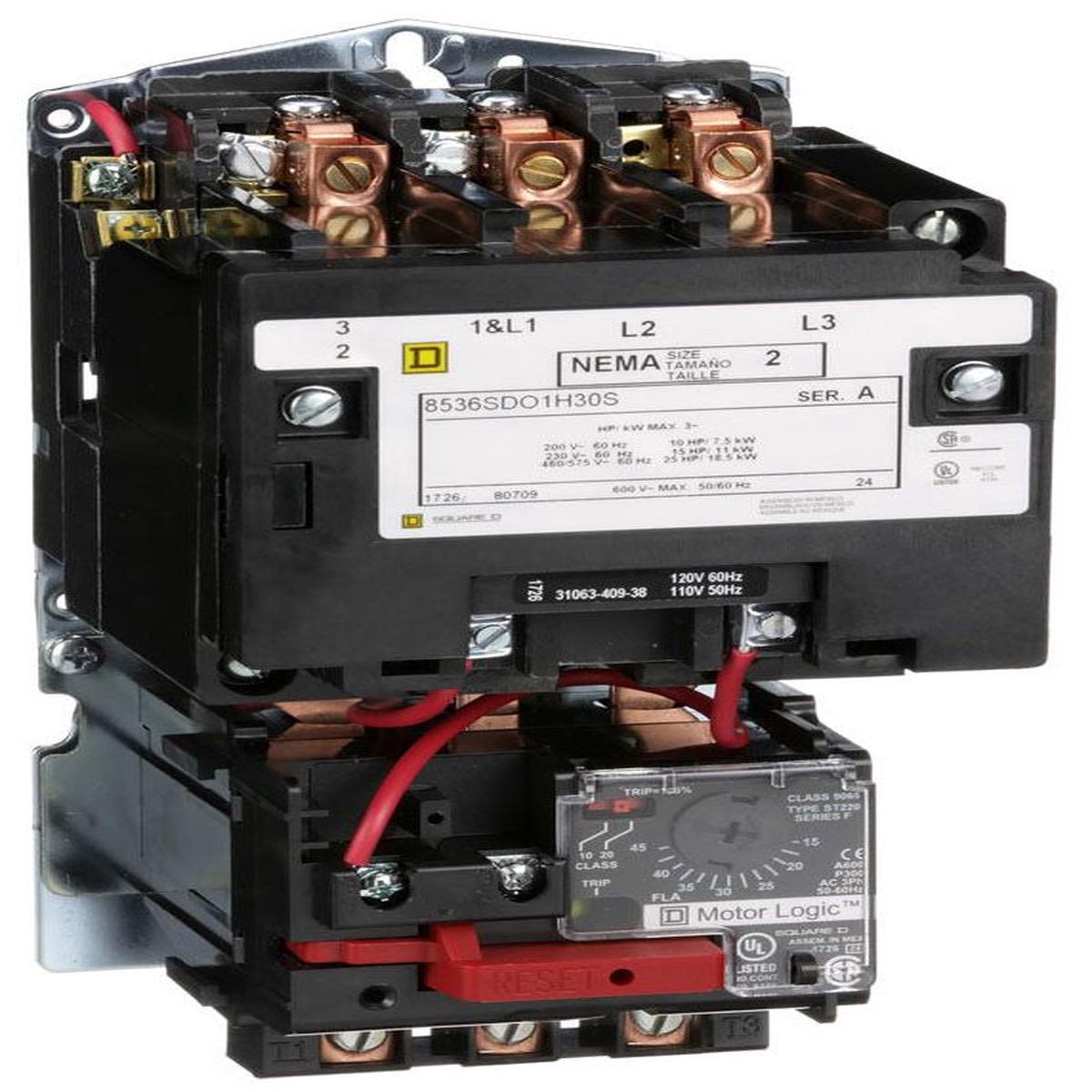 8536SDO1V02H30S – Schneider Electric (Square D) Class 8536 NEMA Motor Starter