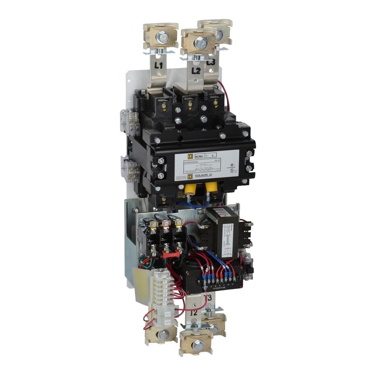 8536SHO2V02S – Square D 540A 600V 3-Pole Non-Reversing NEMA Size 6 Motor Starter