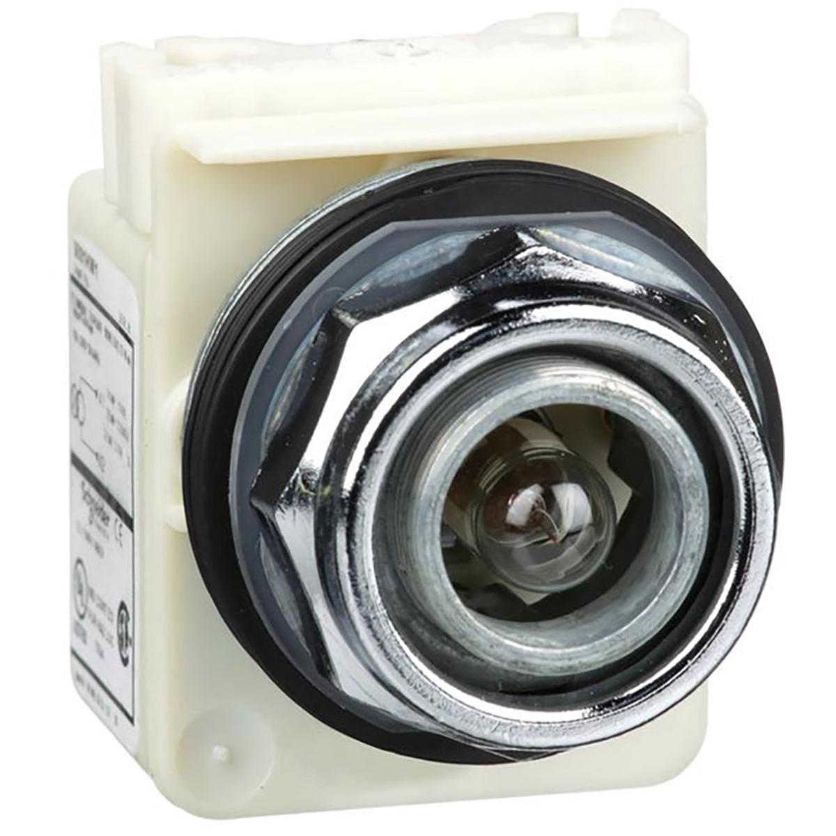 9001KP1 – Square D 30mm Pilot Light Transformer 120VAC Metal Bezel Motor Control
