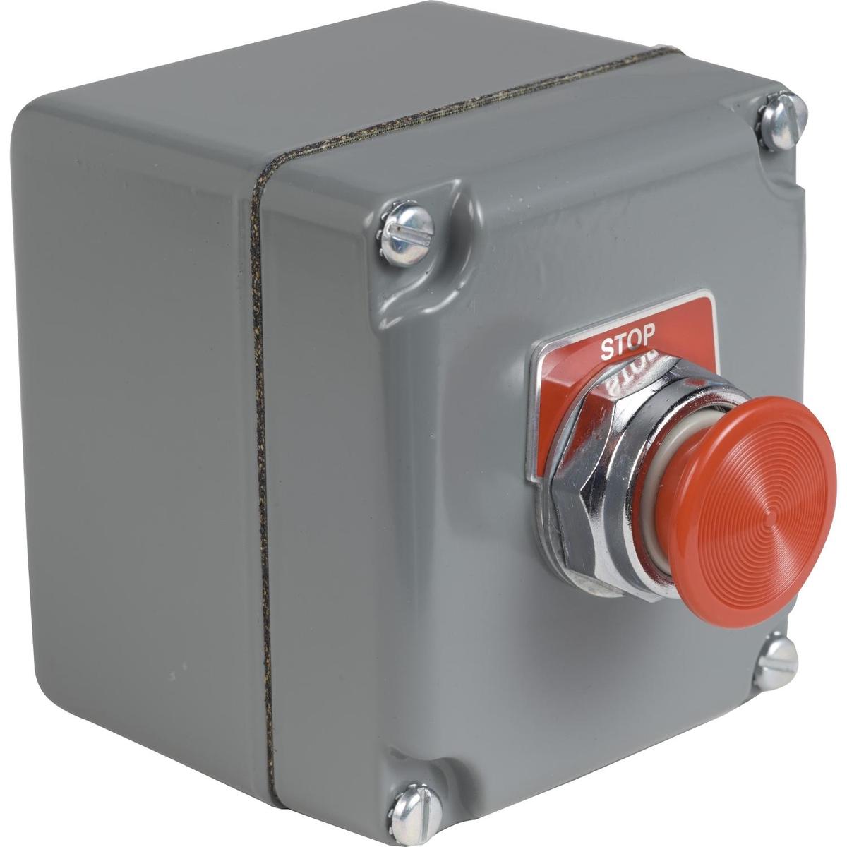 9001KYK14 – Schneider Electric 30mm Red Momentary Mushroom Push Button Control Station, 10A, 600VAC, NEMA 4/13