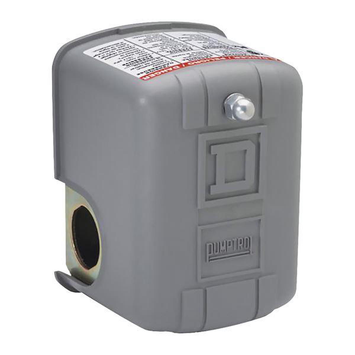 9013GSG2J20 – Square D Pumptrol 20-40 PSI Pressure Switch for Water Pumps and Air Compressors, Adjustable Differential, NEMA 1, 575 VAC, 5HP