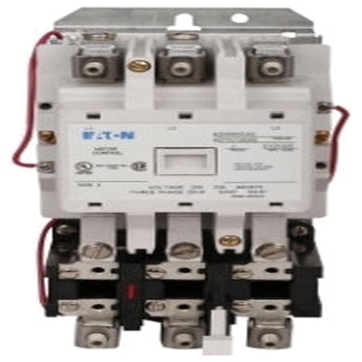 A200M3CACD – Cutler Hammer 90A 600VAC 3-Pole NEMA 3 Motor Starter Non-Reversing Coil 110/120V
