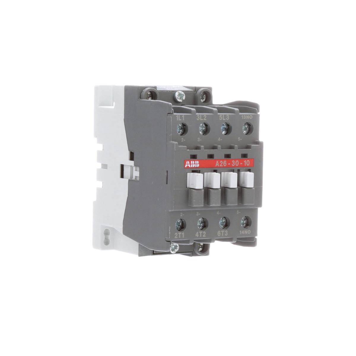 A26N1-30-10-84 – ABB 27A 3P NEMA 1 Contactor 120VAC Non-Reversing