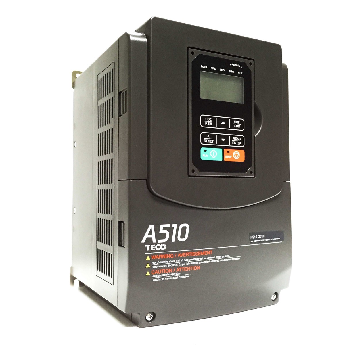 A510-4425-C3-UE Teco-Westinghouse VFD Drive 400hp 460V 3 Phase