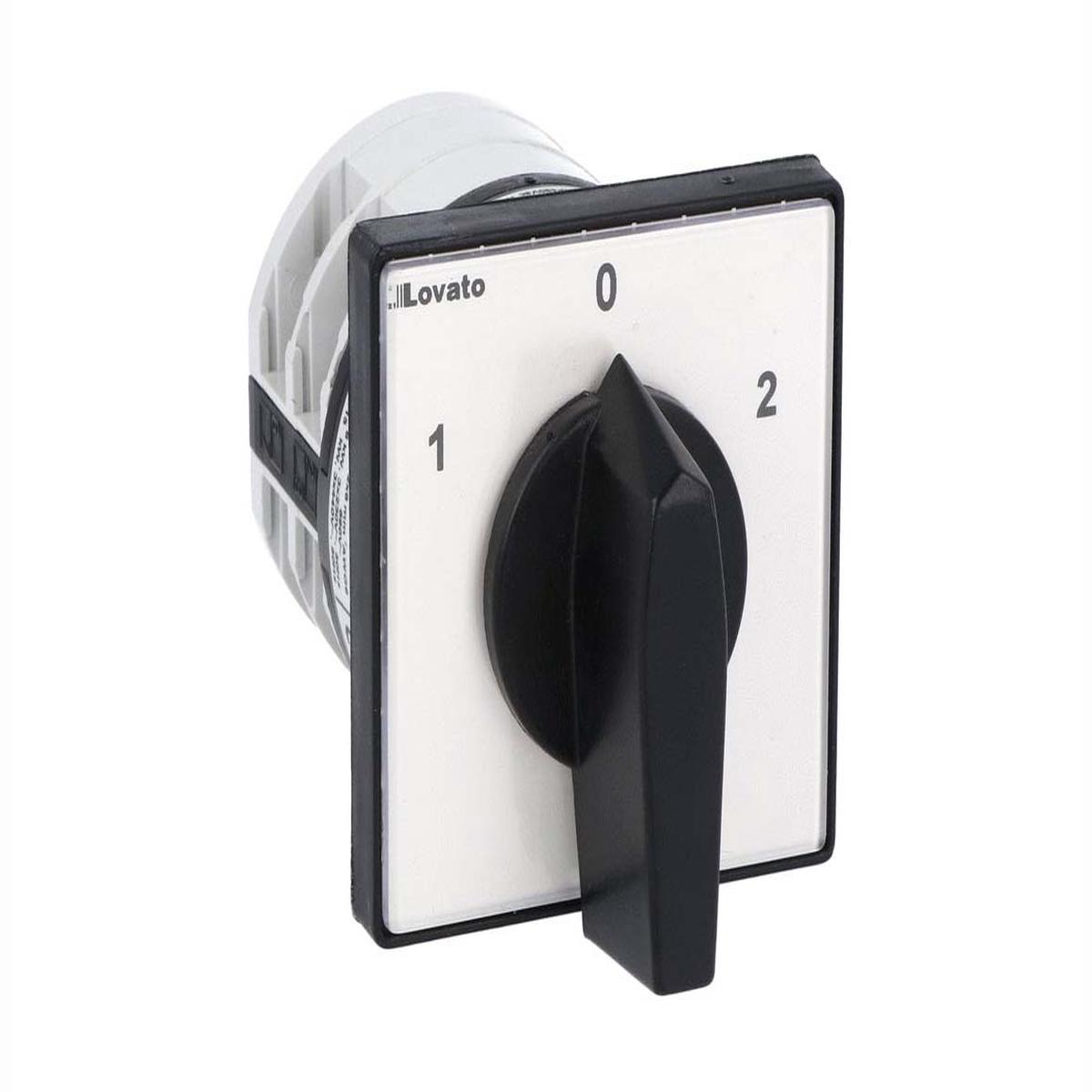 Lovato Electric: Rotary cam switch 7GN series, Dahlander motor 2-speed reversing switch, 16A – 7GN1220U
