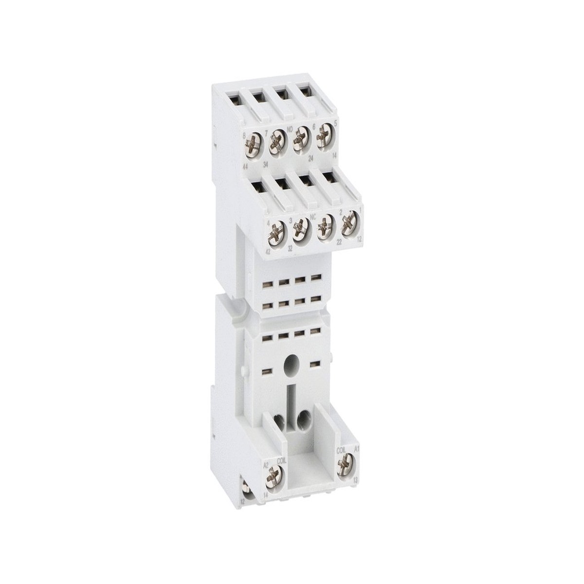 Lovato Electric Socket for relay with 2 C/O contacts – HR6XS22 (MOQ 10 pcs)