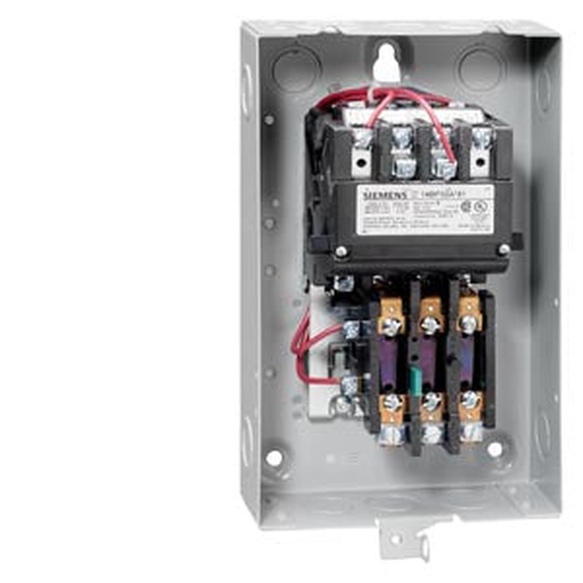 14BP12BF81 – Siemens Class 14 Motor Starter 600V 1-Phase 9A 2 Pole NEMA 1 Enclosure